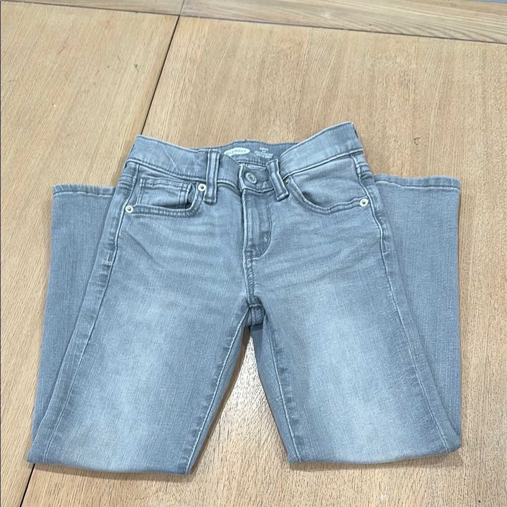 Boys Gray Old Navy Jeans • Size 7